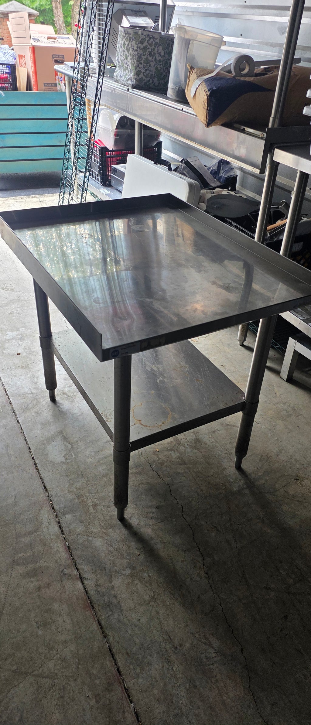 Commercial Stainless Steel Equipment Stand 24” x 30” – NSF